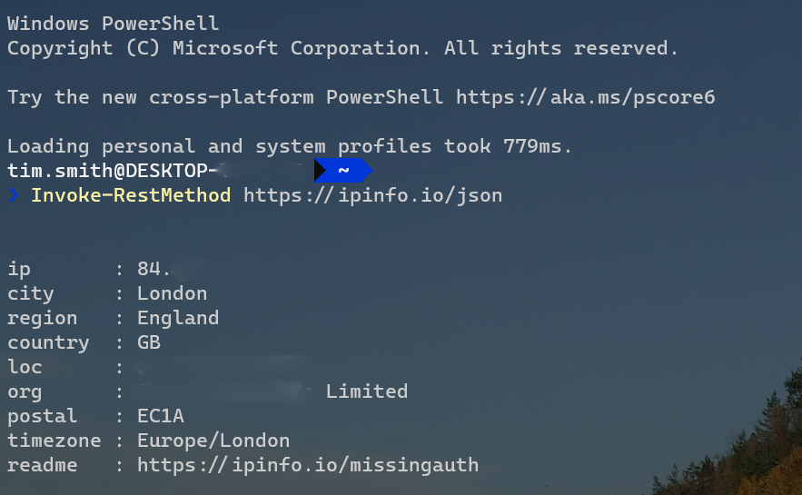 Get My Ip Address Powershell